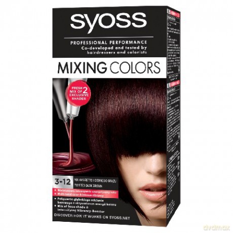Schwarzkopf Farba do włosów Amaretto-Ciemny Brąz nr 3-12