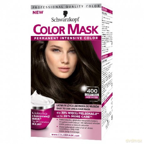 Schwarzkopf Farba do włosów Ciemny Brąz nr 400