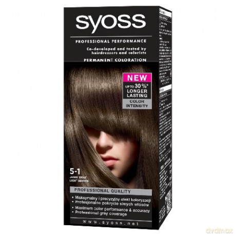 Schwarzkopf Farba do włosów Jasny Brąz nr 5-1