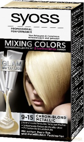Schwarzkopf Farba do włosów metaliczny chłodny blond 9-15