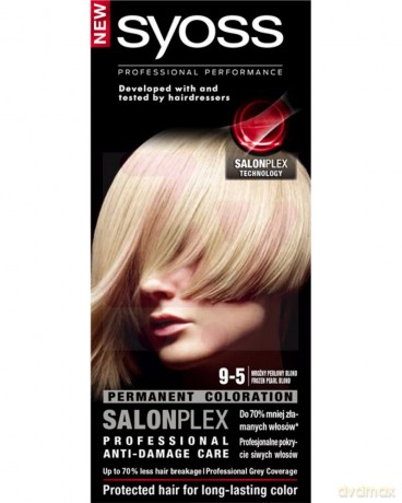 Schwarzkopf Syoss Farba do włosów Mroźny Perłowy Blond nr 9-5