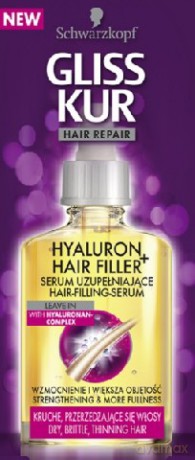 Schwarzkopf Gliss Kur Hyaluron Hair Filler Serum wzmacniające do włosów 60 ml
