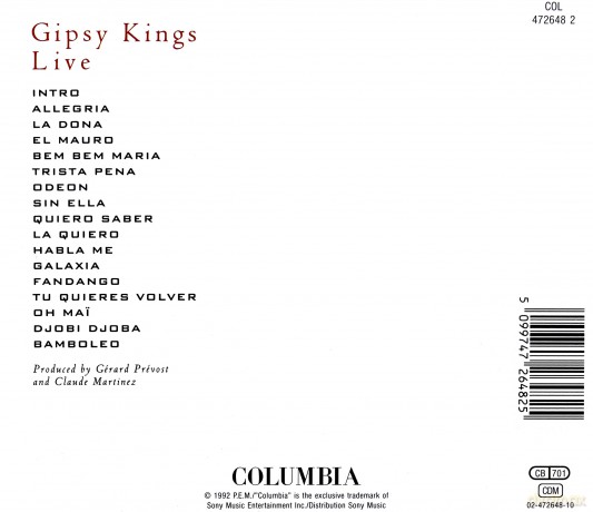 Gipsy Kings: Live [CD]