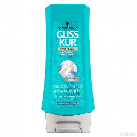 Schwarzkopf Gliss Kur Million Gloss Odżywka do włosów matowych 200 ml