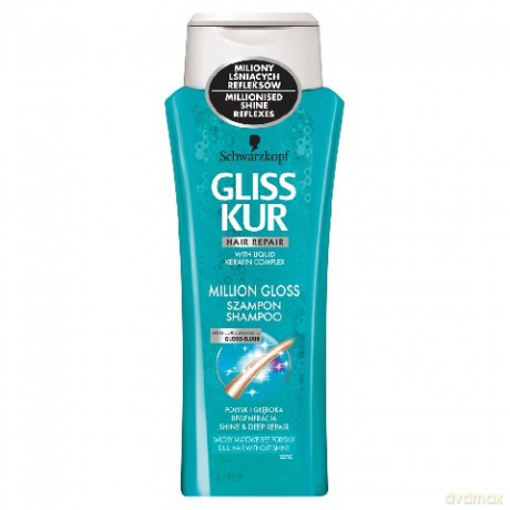 Schwarzkopf Gliss Kur Million Gloss Szampon do włosów matowych 250 ml