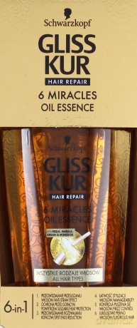Schwarzkopf Gliss Kur Miracles Oil Essence Olejek do włosów 75 ml