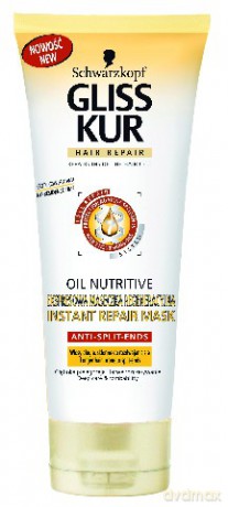 Schwarzkopf Gliss Kur Oli Nutritive Maska do włosów 200 ml