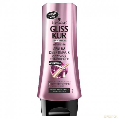 Schwarzkopf Gliss Kur Serum Deep Repair Odżywka do włosów 200 ml