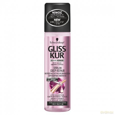 Schwarzkopf Gliss Kur Serum Deep Repair Odżywka expresowa-spray do włosów 200 ml