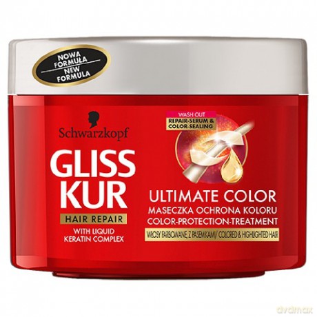Schwarzkopf Gliss Kur Ultimate Color Maska do włosów 200 ml