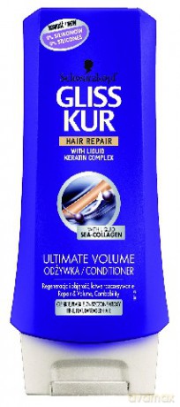 Schwarzkopf Gliss Kur Ultimate Volume Odżywka do włosów regenerująca i nadająca objętość 200 ml