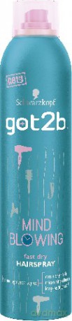 Schwarzkopf Got2b Mind Blowing Lakier do włosów 300 ml