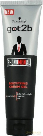 Schwarzkopf Got2b Phenomenal Żel kremowy do stylizacji męski 150 ml