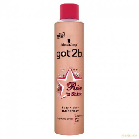 Schwarzkopf Got2b Rise 'n Shine Lakier do włosów 300 ml
