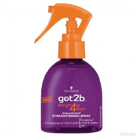 Schwarzkopf Got2b Straight On 4 Days Lakier prostujący włosy 200 ml