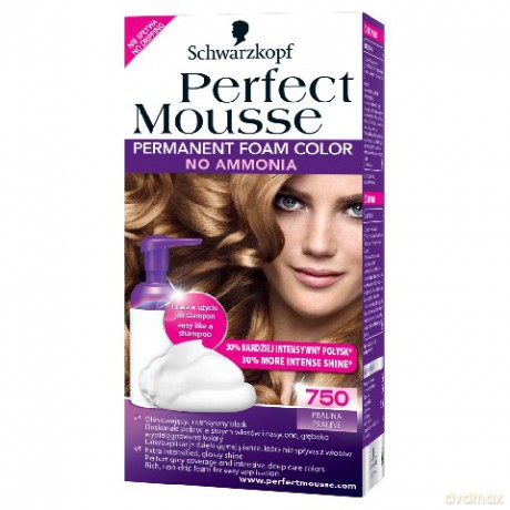 Schwarzkopf Perfect Mousse Pianka Koloryzująca Pralina nr 750