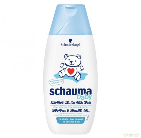 Schwarzkopf Schauma Baby Szampon i Żel do mycia ciała dla niemowląt 250 ml