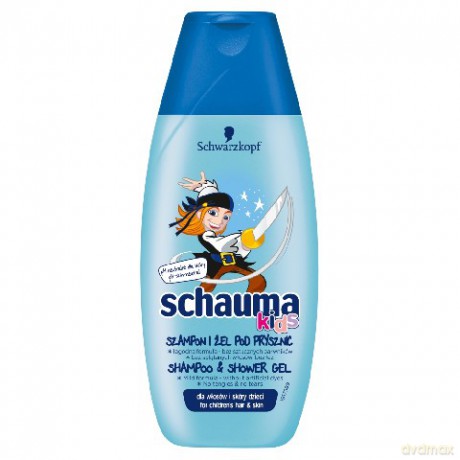 Schwarzkopf Schauma Kids Szampon i Żel pod prysznic dla chłopców 250 ml