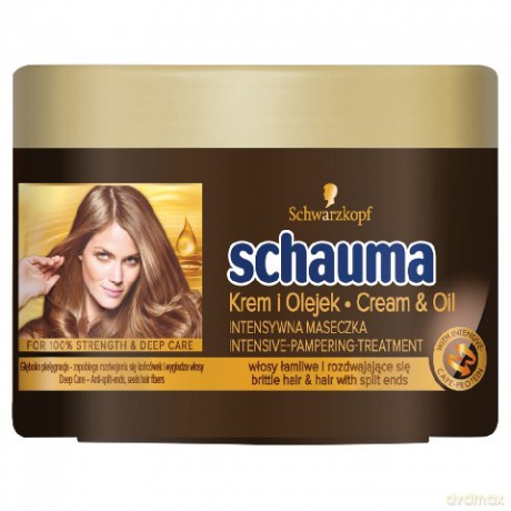 Schwarzkopf Schauma Maseczka do włosów Krem i Olejek 200 ml