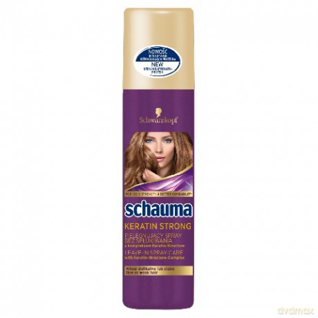 Schwarzkopf Schauma Spray do włosów Keratin Strong 200 ml