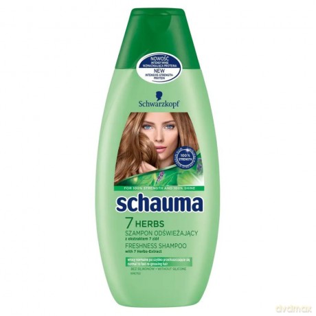 Schwarzkopf Schauma Szampon do włosów 7 Herbs 400 ml