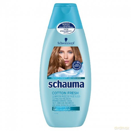 Schwarzkopf Schauma Szampon do włosów Cotton Fresh 400 ml