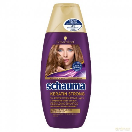 Schwarzkopf Schauma Szampon do włosów Keratin Strong 250 ml