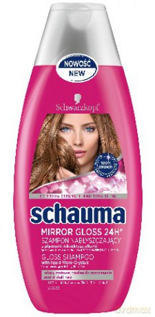 Schwarzkopf Schauma Szampon do włosów Mirror Gloss 24H nabłyszczający 400 ml