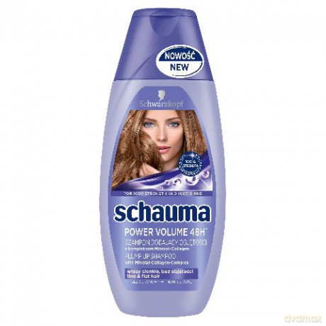 Schwarzkopf Schauma Szampon do włosów Power Volume 48H 250 ml