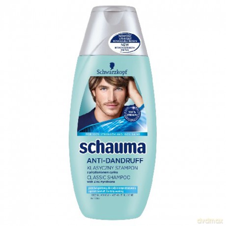 Schwarzkopf Schauma Szampon do włosów Przeciwłupieżowy For Men 250 ml
