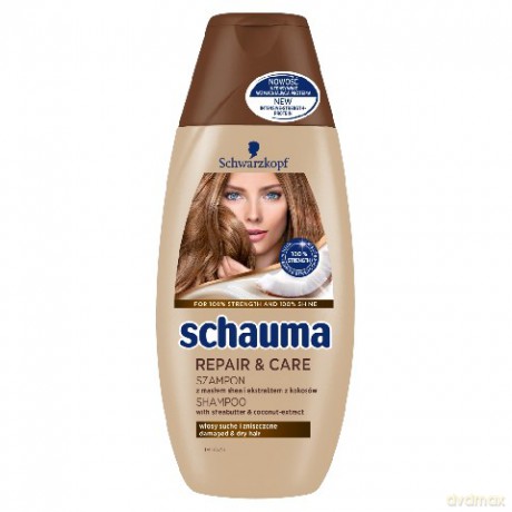 Schwarzkopf Schauma Szampon do włosów Repair & Care 250 ml