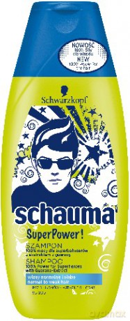 Schwarzkopf Schauma Szampon do włosów Super Power 250 ml