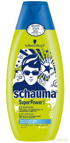 Schwarzkopf Schauma Szampon do włosów Super Power 400 ml