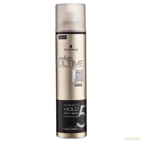 Schwarzkopf Styliste Ultime Amino-Q Lakier do włosów ultra mocny 300 ml
