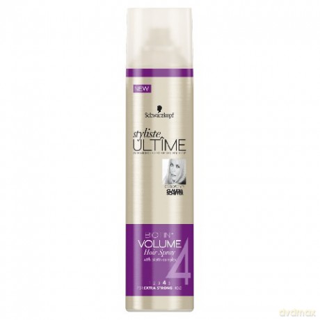 Schwarzkopf Styliste Ultime Biotin Volume Lakier do włosów extra mocny 300 ml
