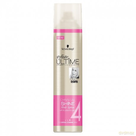 Schwarzkopf Styliste Ultime Crystal Shine Lakier do włosów extra mocny 300 ml