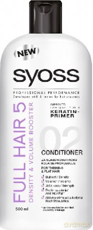 Schwarzkopf Syoss Full Hair 5 Odżywka do włosów przerzedzających się 500 ml
