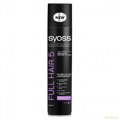 Schwarzkopf Syoss Full Hair 5D Lakier do włosów 300 ml