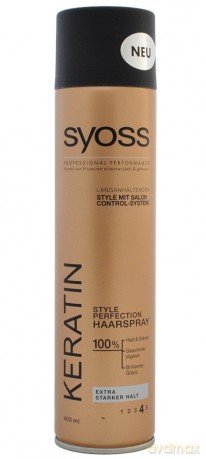 Schwarzkopf Syoss Keratin Lakier do włosów extra mocny 300 ml