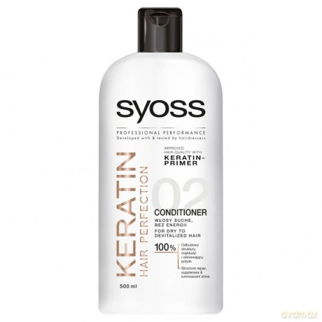 Schwarzkopf Syoss Keratin Odżywka do włosów suchych 500 ml