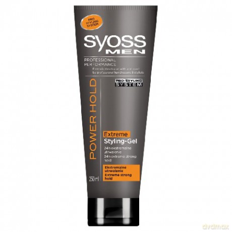 Schwarzkopf Syoss Power Hold Żel do włosów dla mężczyzn 250 ml