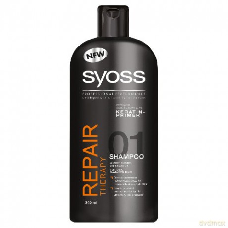 Schwarzkopf Syoss Repair Therapy Szampon do włosów suchych i zniszczonych 300 ml