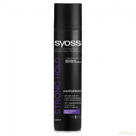 Schwarzkopf Syoss Strong Hold Lakier do włosów mocny 300 ml