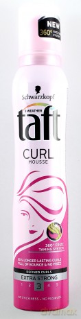 Schwarzkopf Taft Curl Pianka do włosów extra mocna 200 ml