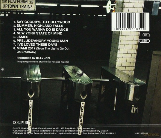 Billy Joel: Turnstiles [CD]