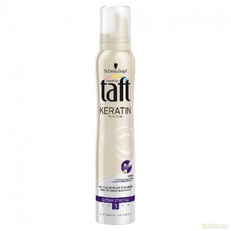 Schwarzkopf Taft Keratin Complete Pianka do włosów extra mocna 200 ml
