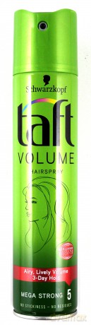 Schwarzkopf Taft Volume Collagen Lakier do włosów mega mocny 250 ml