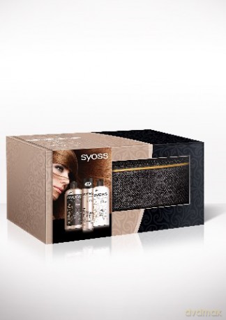 Syoss Zestaw prezentowy Keratin (szampon do włosów 500 ml + odżywka 500 ml + lakier Keratin 300 ml)