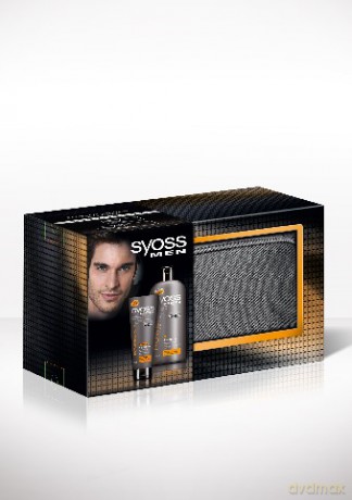 Syoss Zestaw prezentowy Men Power (szampon do włosów 500 ml + żel do włosów 250 ml)