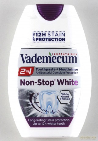 Vademecum 2w1 Non-Stop White Pasta do zębów 75 ml